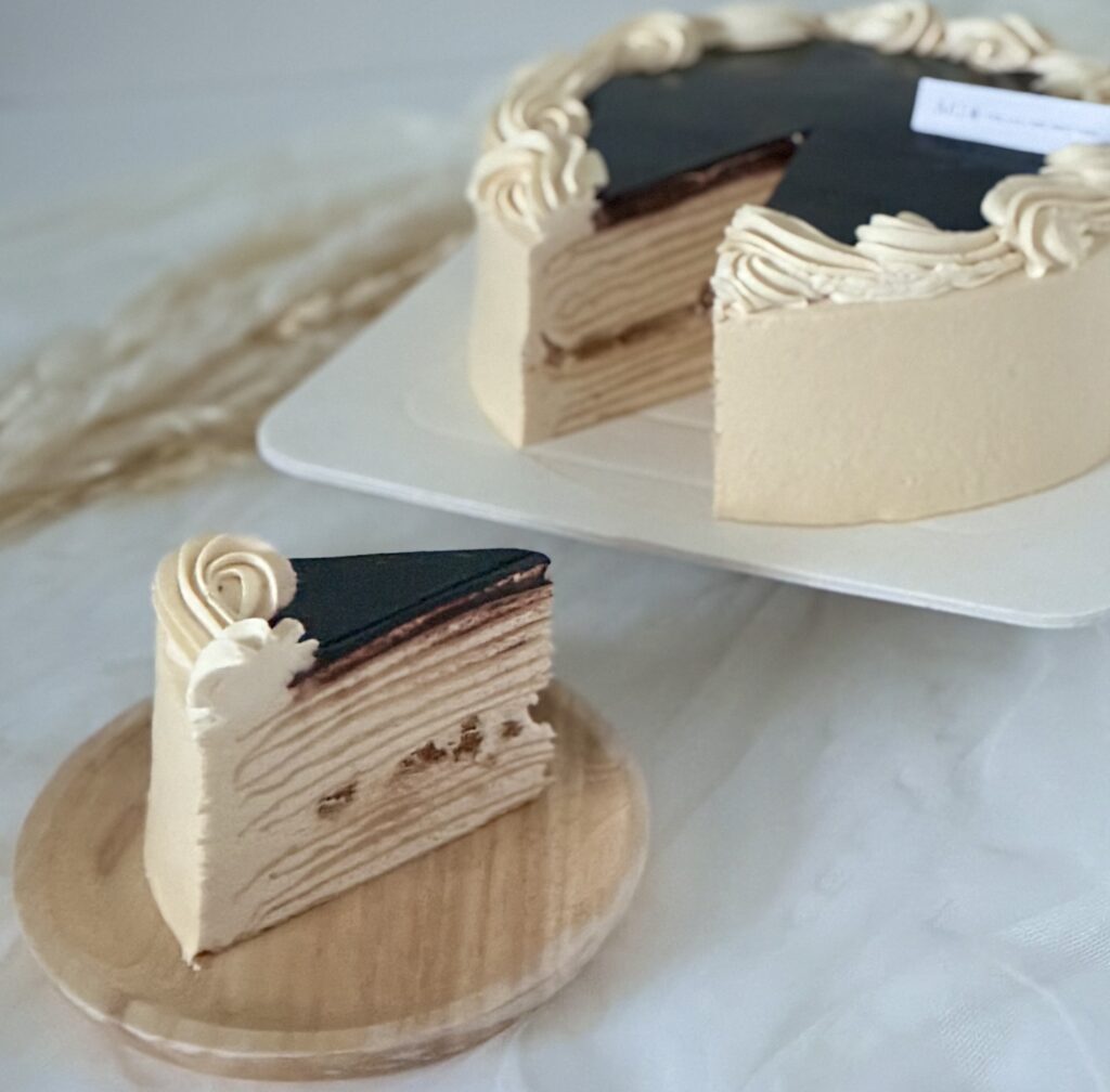 Earl grey crepe cake