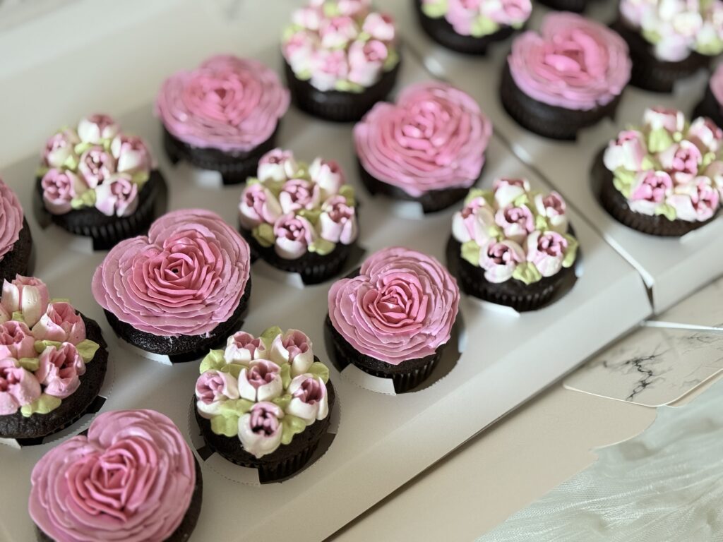 Floral Cupcakes